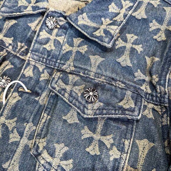 Chrome Hearts Double-Sided Logo Denim Jacket - Picture 4 of 9